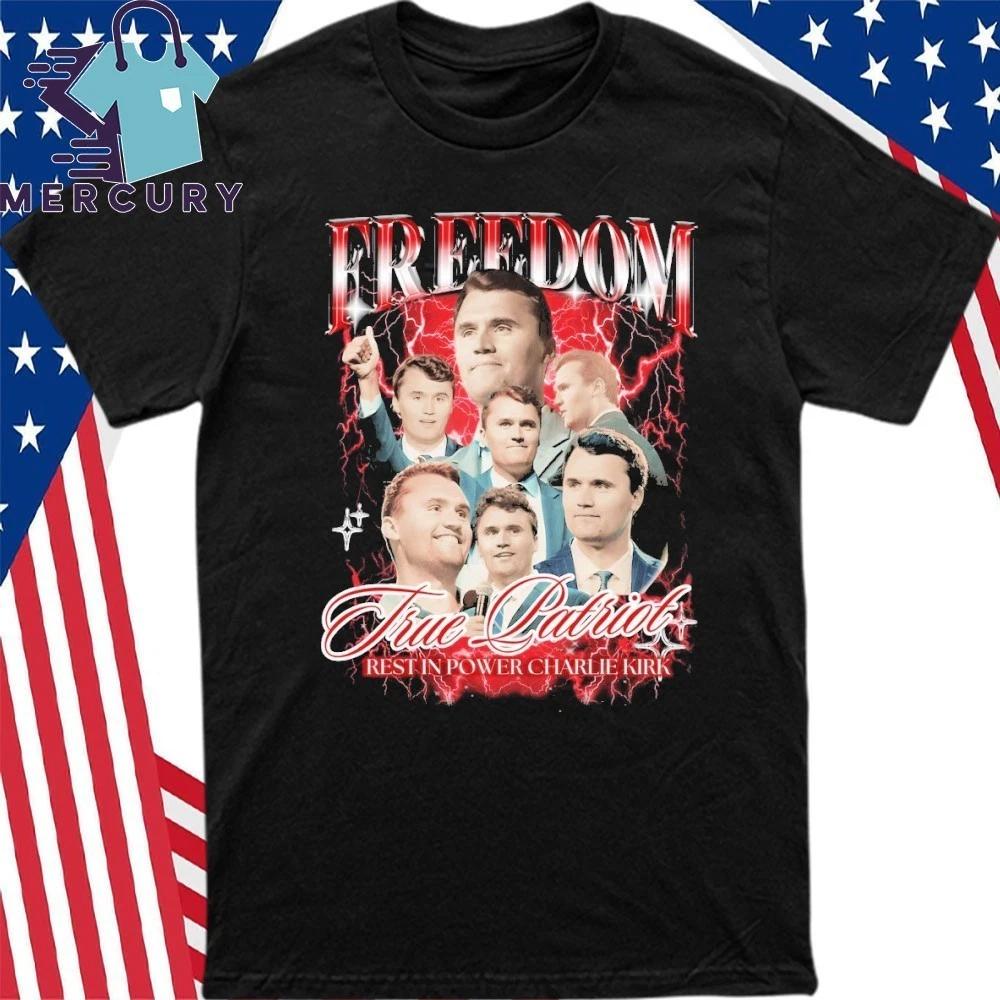 Freedom True Patriot Rest In Power Charlie Kirk Shirt L
Freedom True Patriot Rest In Power Charlie Kirk Shirt L