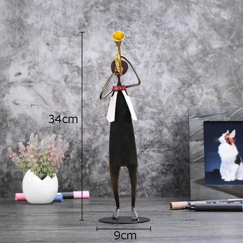 Guitarist Trumpet Musician Character Statue Crafts Desk Decoration Modern Figure Sculpture Ornaments Living Room Furnishings
Guitarist Trumpet Musician Character Statue Crafts Desk Decoration Modern Figure Sculpture Ornaments Living Room Furnishings