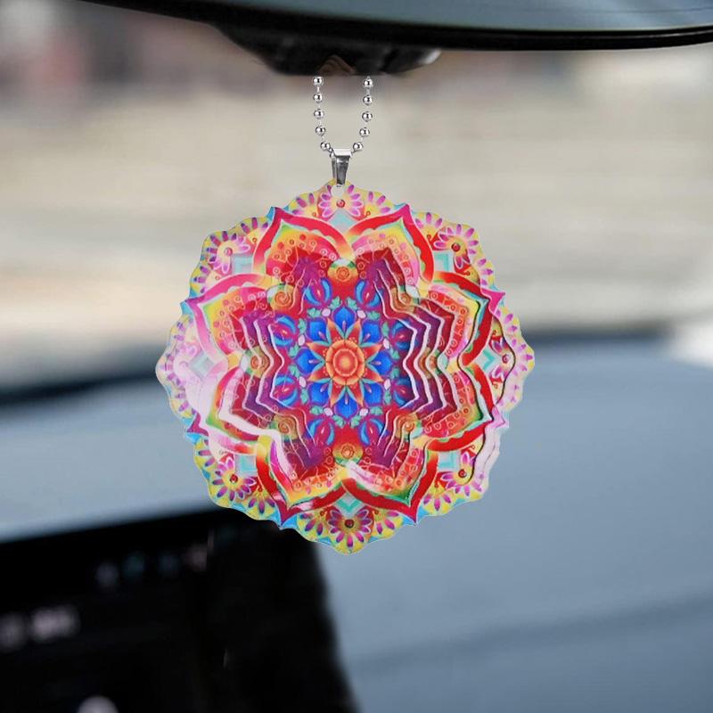 2D красная мандала перезвон ветра акриловое зеркало автомобиля подвесной орнамент, подвеска для ключей аксессуары для салона автомобиля елочные украшения домашний декор подвески
2D красная мандала перезвон ветра акриловое зеркало автомобиля подвесной орнамент, подвеска для ключей аксессуары для салона автомобиля елочные украшения домашний декор подвески