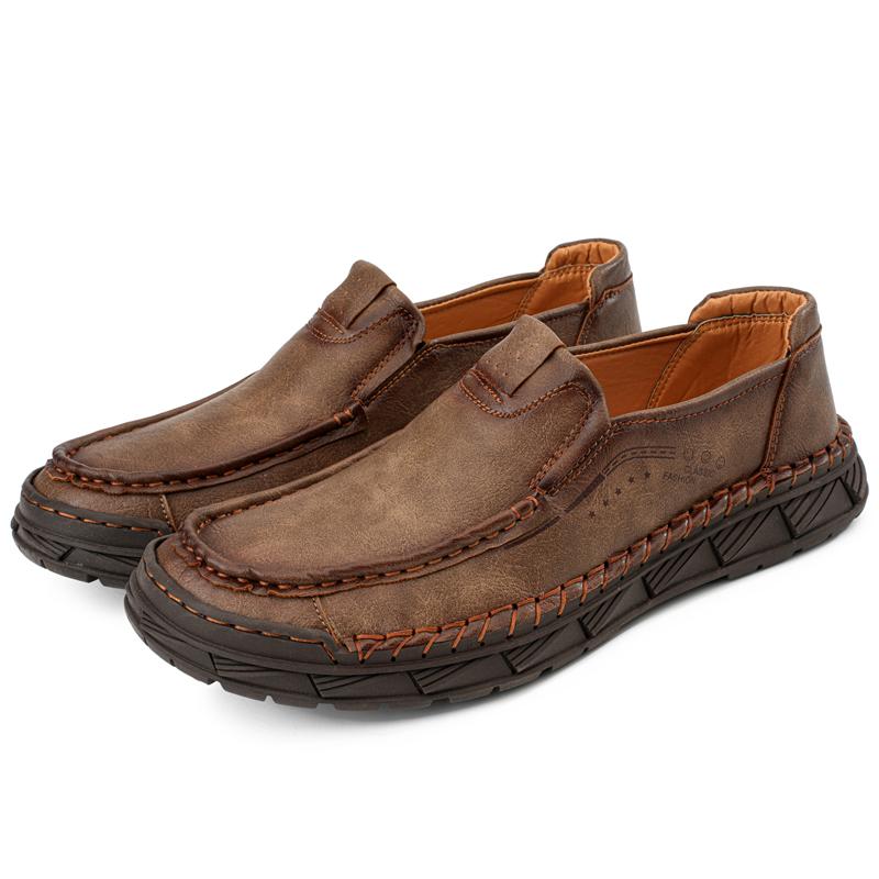 Fashion Golden Sapling Man Soft Leather Loafers Outdoor Retro Basic Boat Driving Shoes for Men Anti-slip Flats Male Casual Footwear 2025 48
Fashion Golden Sapling Man Soft Leather Loafers Outdoor Retro Basic Boat Driving Shoes for Men Anti-slip Flats Male Casual Footwear 2025 48