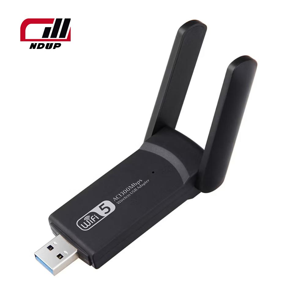 NDUP 1300M Gigabit Dual-Band Wireless Adapter – Dual Antenna USB 3.0 WiFi Receiver!
NDUP 1300M Gigabit Dual-Band Wireless Adapter – Dual Antenna USB 3.0 WiFi Receiver!