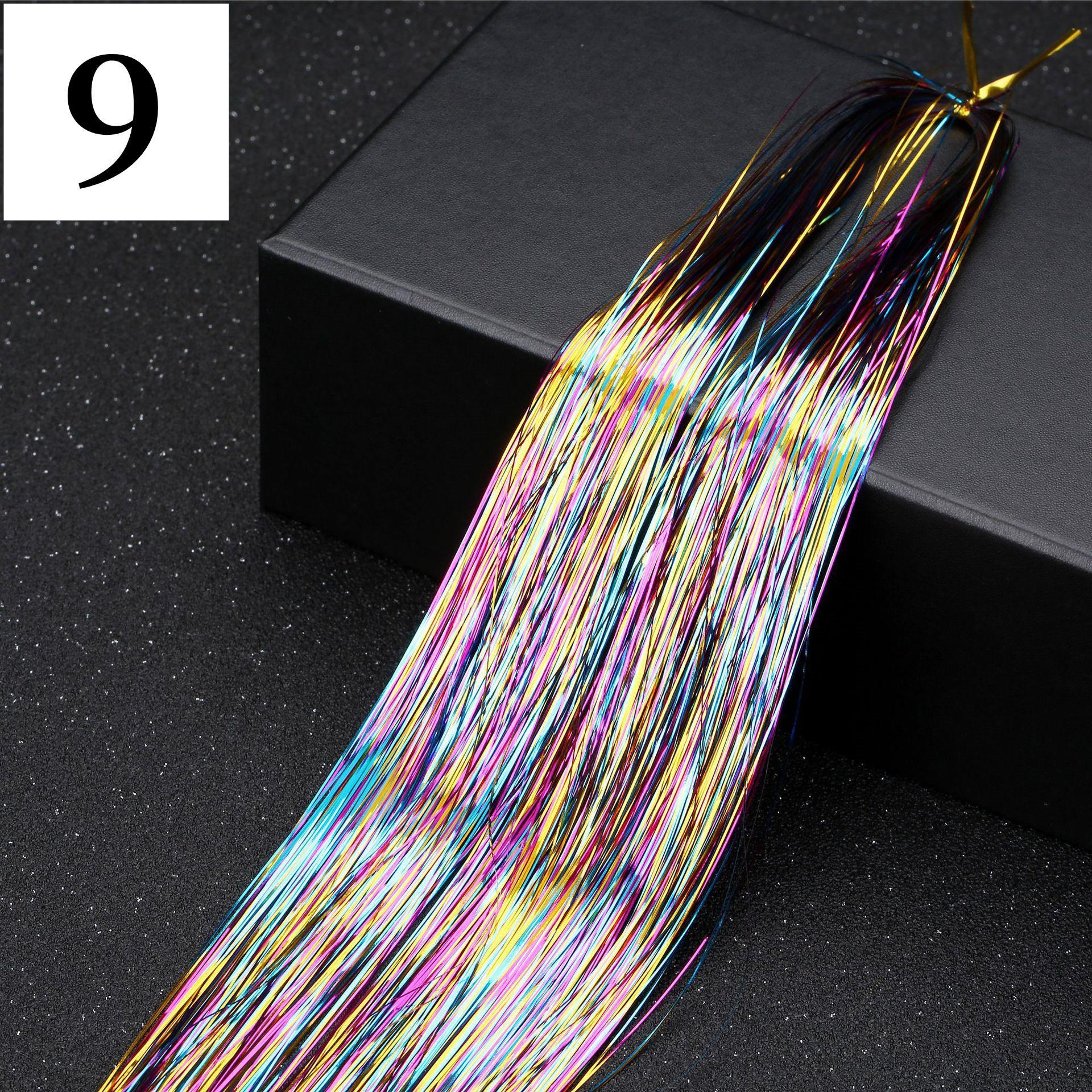 93 см 180 прядей для волос с блестками и голографическими блестками для наращивания, подчеркивающих вечерние 2pcs
93 см 180 прядей для волос с блестками и голографическими блестками для наращивания, подчеркивающих вечерние 2pcs