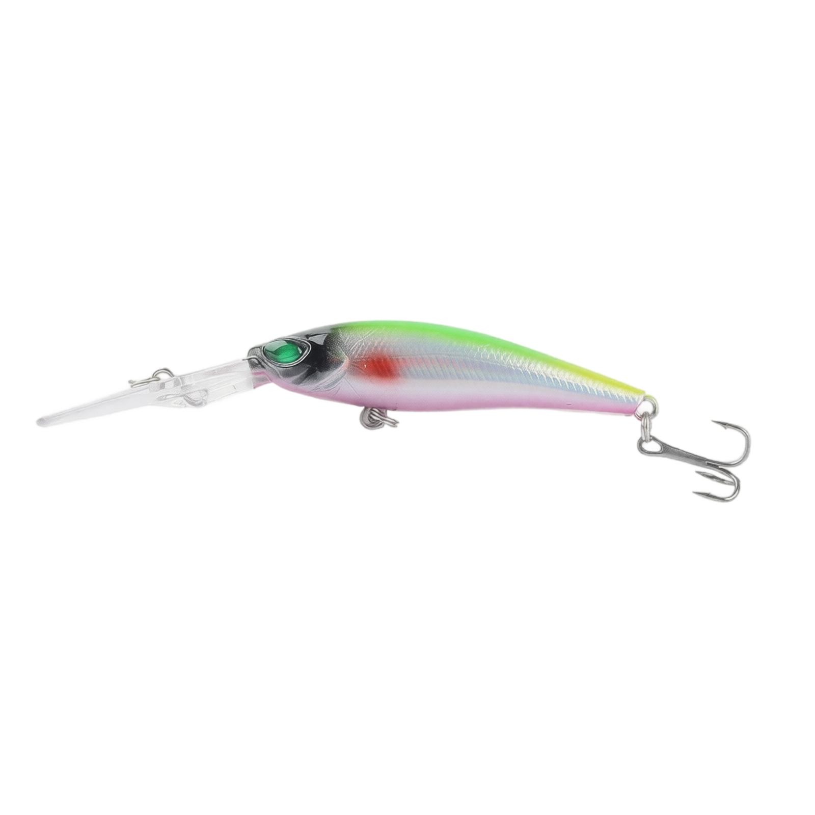 Fishing Lure Hard Bait Floating Minnow Design Outdoor Fishing Lure for Bass Trout Pike Fishing with Treble Hooks and Diving Lip one size
Fishing Lure Hard Bait Floating Minnow Design Outdoor Fishing Lure for Bass Trout Pike Fishing with Treble Hooks and Diving Lip one size