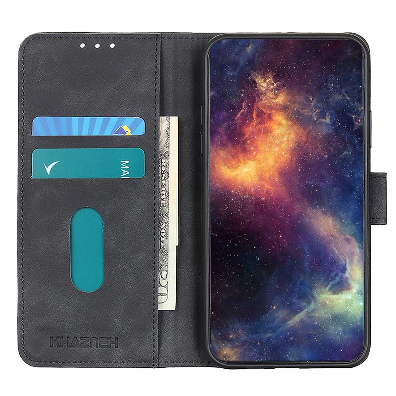 KHAZNEH For Oppo A78 4G Anti-Scratch Shell Wallet Phone Cover Retro Texture PU Leather Stand Case Black
KHAZNEH For Oppo A78 4G Anti-Scratch Shell Wallet Phone Cover Retro Texture PU Leather Stand Case Black