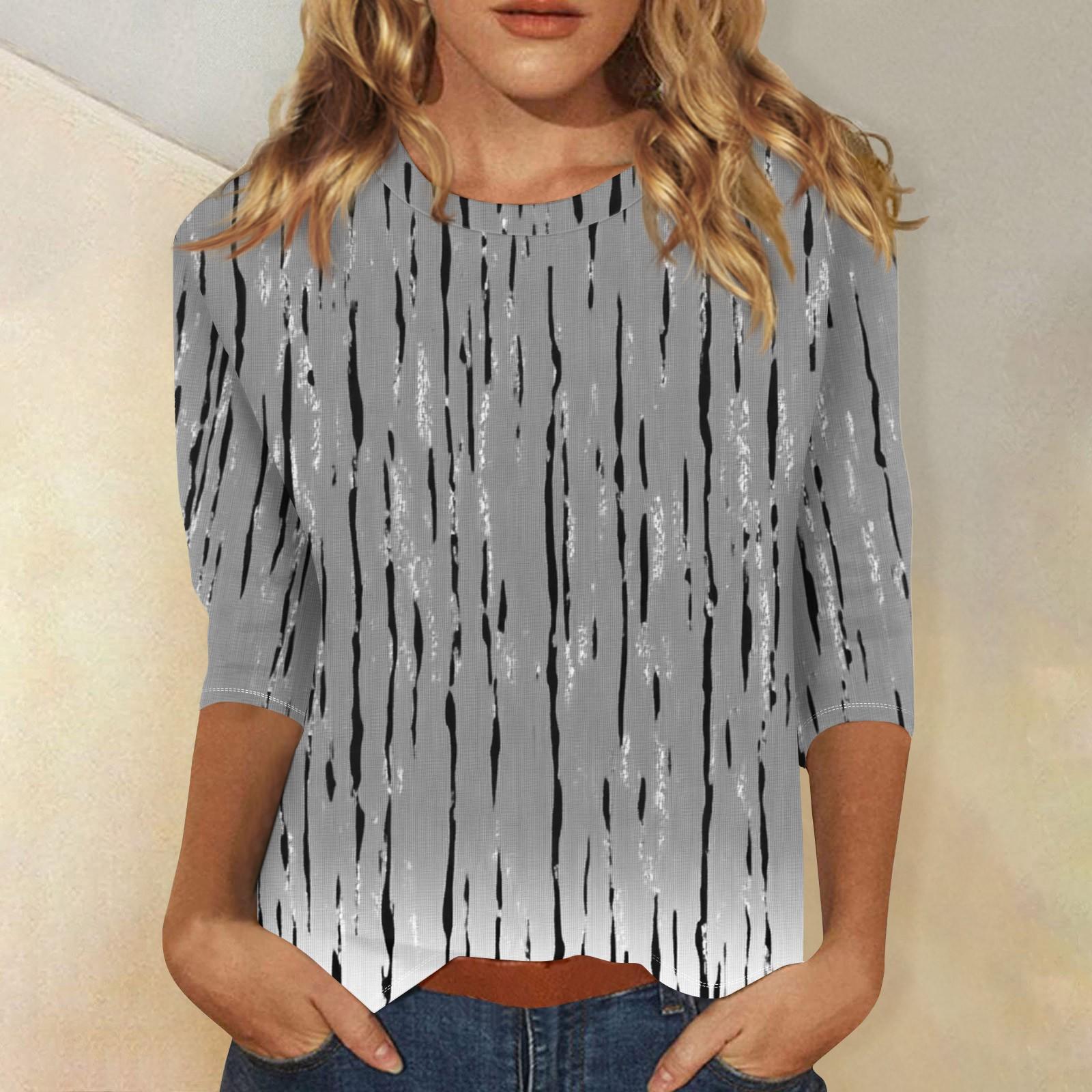 Женская мода повседневная три четверти рукав винтажный цветочный принт круглый вырез топ XXXL
Женская мода повседневная три четверти рукав винтажный цветочный принт круглый вырез топ XXXL