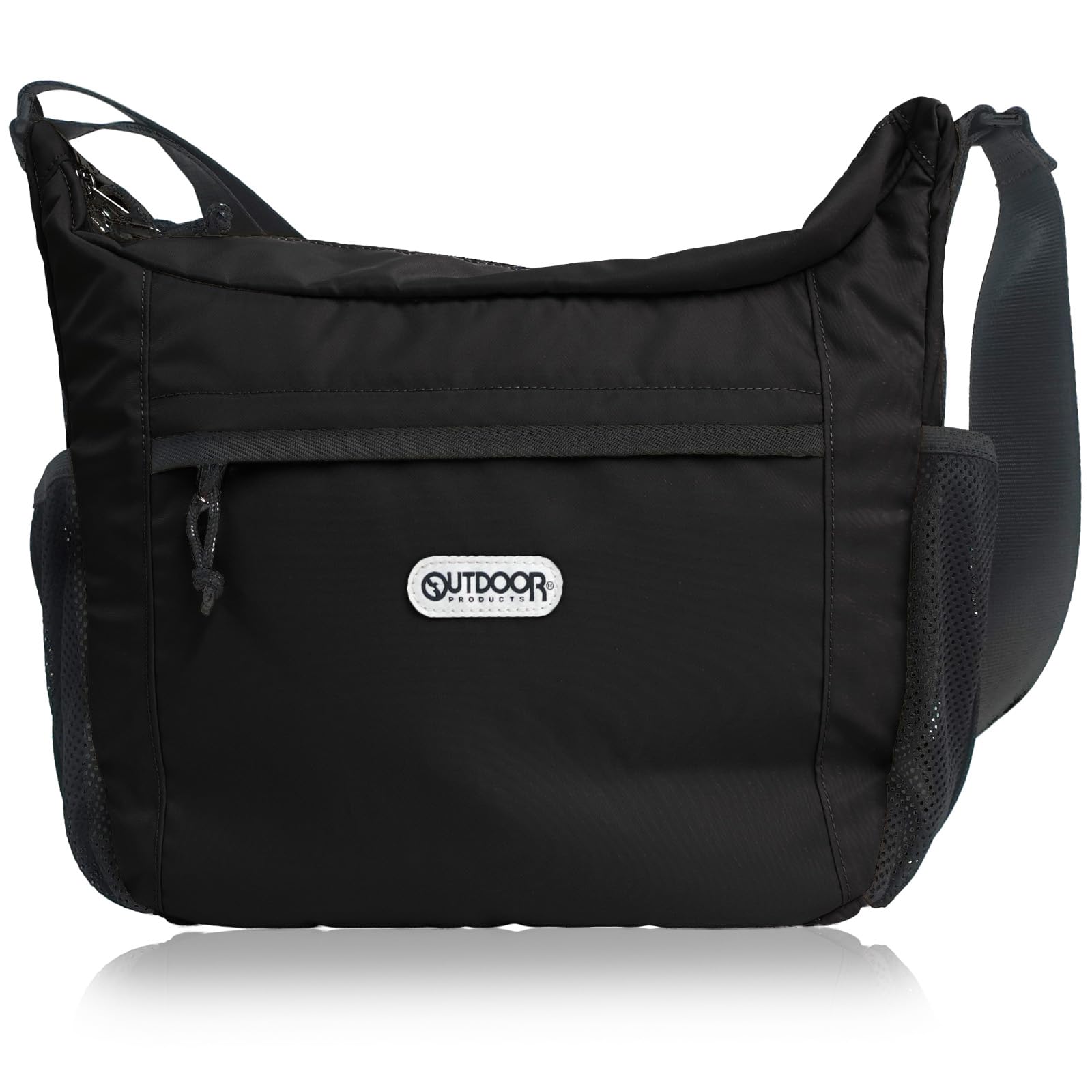Outdoor Products Luster Twill Logo Tape Nylon Shoulder Bag, Lightweight, Solid Color, Simple Design with Pocket
Outdoor Products Luster Twill Logo Tape Nylon Shoulder Bag, Lightweight, Solid Color, Simple Design with Pocket