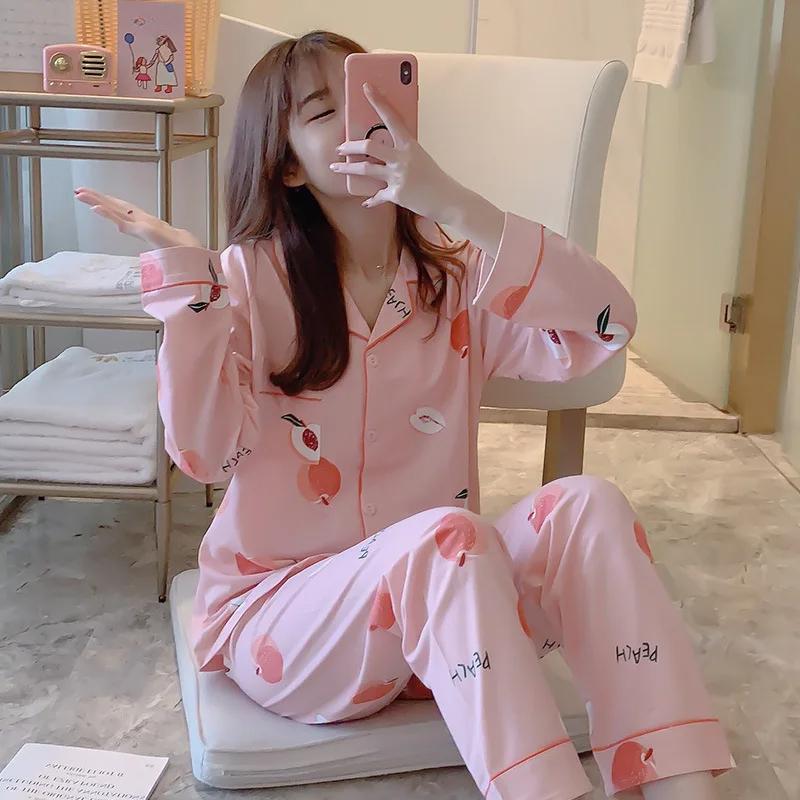 Pajamas Women s Long-Sleeved Long Trousers Cartoon Cute Thin Home Clothing Fashion Cardigan Women s Pajamas Sweet Prints one size синий
Pajamas Women s Long-Sleeved Long Trousers Cartoon Cute Thin Home Clothing Fashion Cardigan Women s Pajamas Sweet Prints one size синий