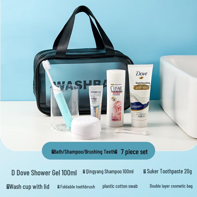 Easy Travel 7-Piece Toiletries Kit
Easy Travel 7-Piece Toiletries Kit