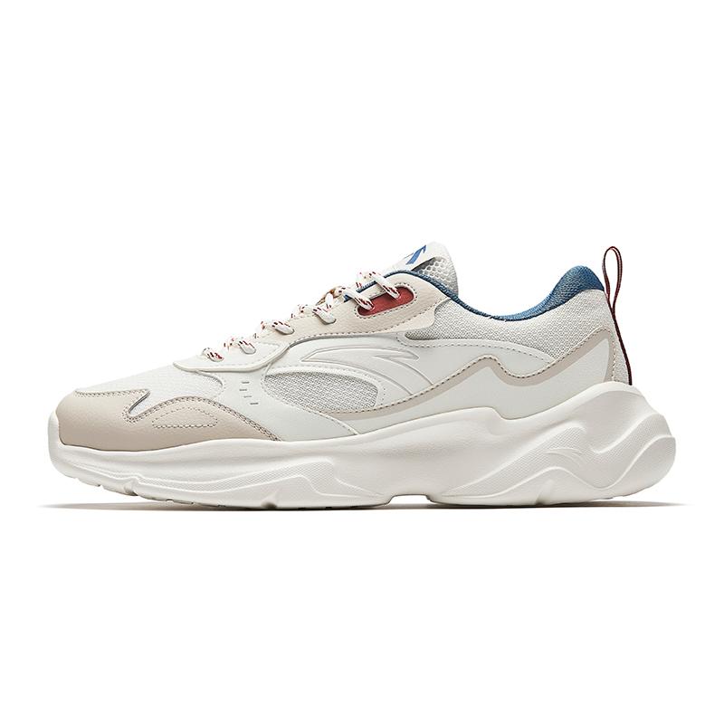 Anta Dad Shoes Simple Versatile Comfortable Lightweight Breathable Low-Top Casual Sneakers Men sneakers White 912528810-1 39
Anta Dad Shoes Simple Versatile Comfortable Lightweight Breathable Low-Top Casual Sneakers Men sneakers White 912528810-1 39