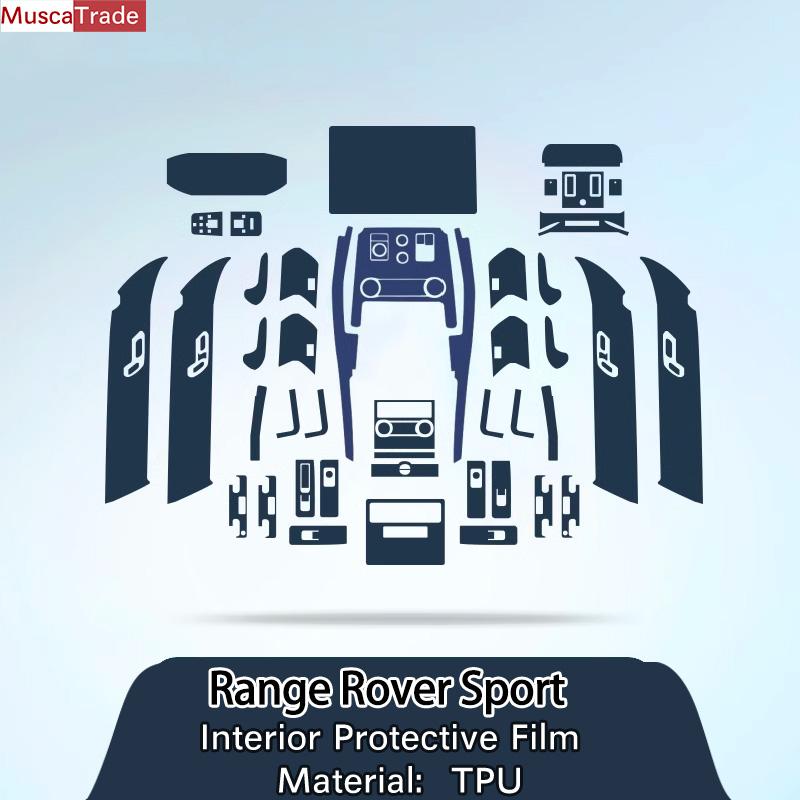 For Range Rover Sport -2024Car Interior center console Anti-scratch TPU transparent protective film Shift position Piano PPF Right hand drive чорний
For Range Rover Sport -2024Car Interior center console Anti-scratch TPU transparent protective film Shift position Piano PPF Right hand drive чорний