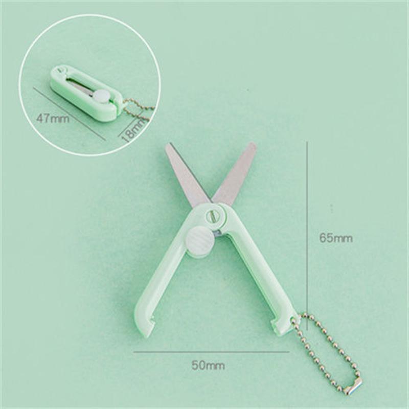 Morandi Portable Mini Scissors Creative Extendable and Foldable Mini Scissors Multi-functional Safe and Cute Little Scissors зелений
Morandi Portable Mini Scissors Creative Extendable and Foldable Mini Scissors Multi-functional Safe and Cute Little Scissors зелений