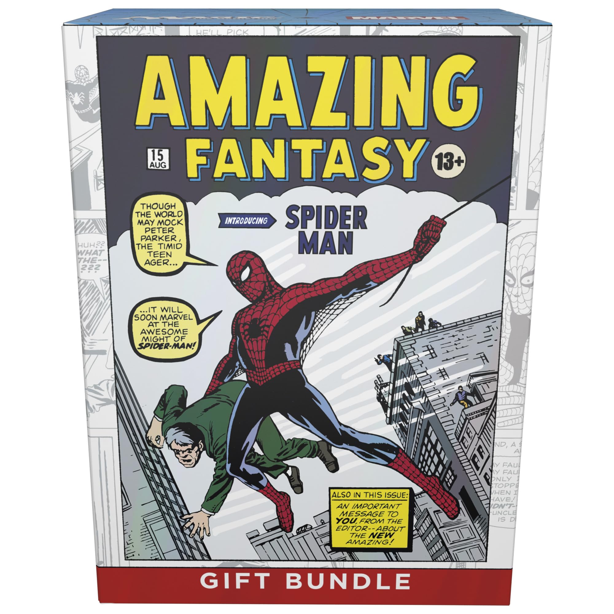 The Gathering Marvel Gift Bundle English MTG Trading Card Wizards of the Coast SPM D45320000 Magic Spider-Man
The Gathering Marvel Gift Bundle English MTG Trading Card Wizards of the Coast SPM D45320000 Magic Spider-Man