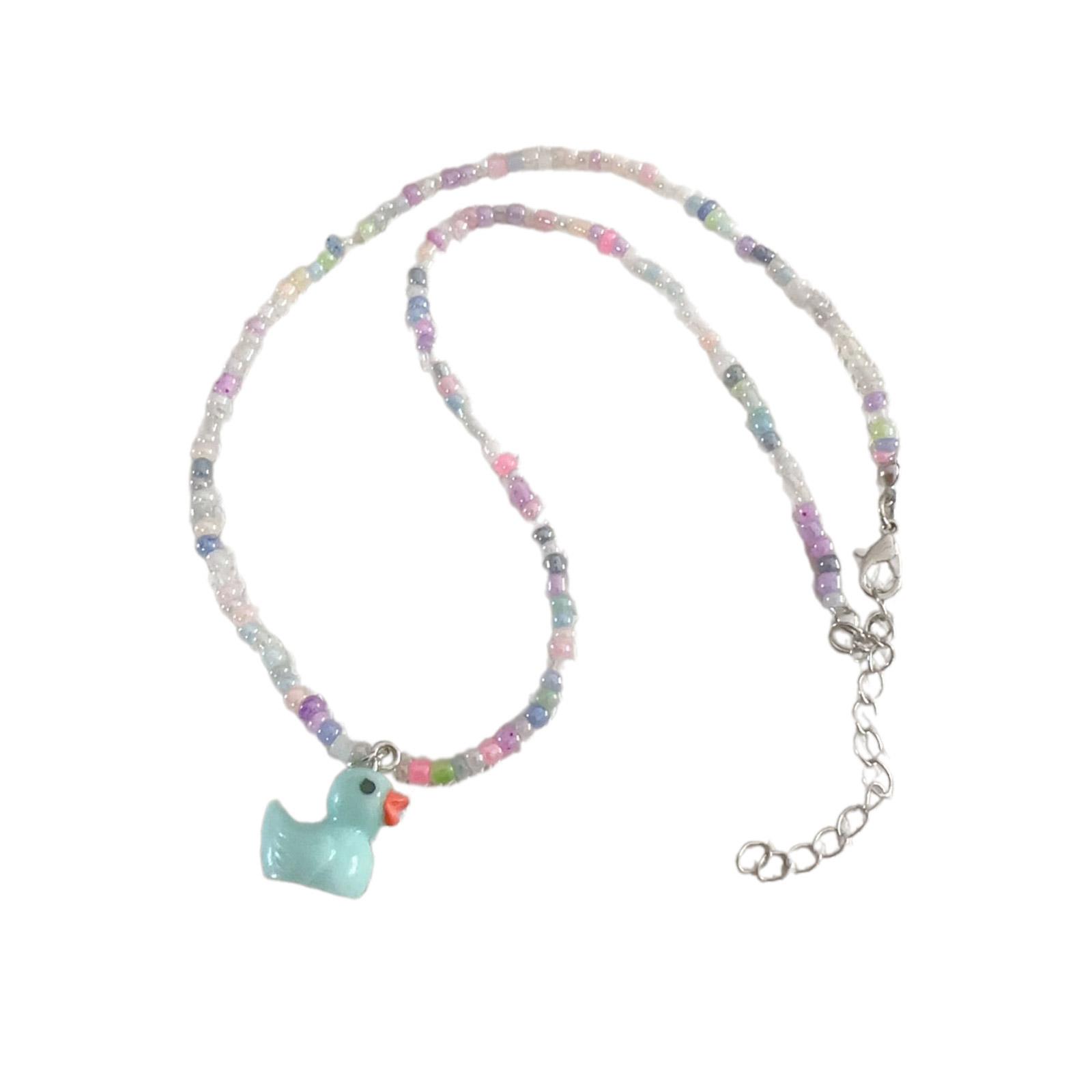 Exquisite Duck Neckchains in Vibrant Colors Multi Color Bohemian Beads Necklaces Gift for Fashion Forward Individuals синий
Exquisite Duck Neckchains in Vibrant Colors Multi Color Bohemian Beads Necklaces Gift for Fashion Forward Individuals синий