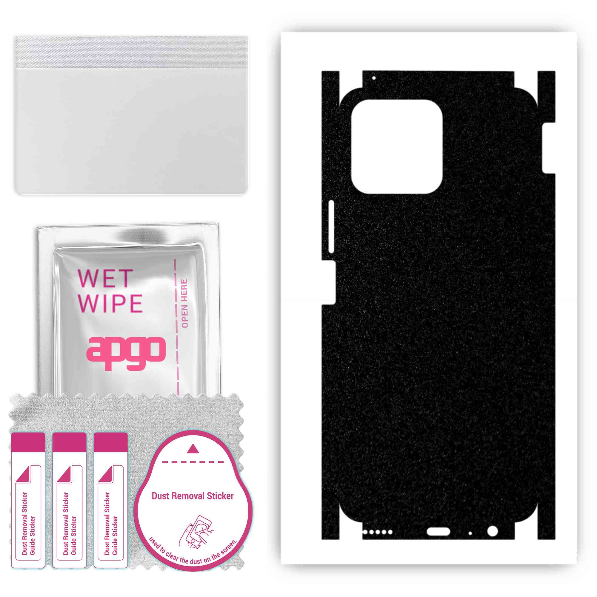 apgo Protective Skin Sticker for the back+sides compatible with Honor X8, Full Wrap Film, Foil, Vinyl - Pattern Matte Black
apgo Protective Skin Sticker for the back+sides compatible with Honor X8, Full Wrap Film, Foil, Vinyl - Pattern Matte Black