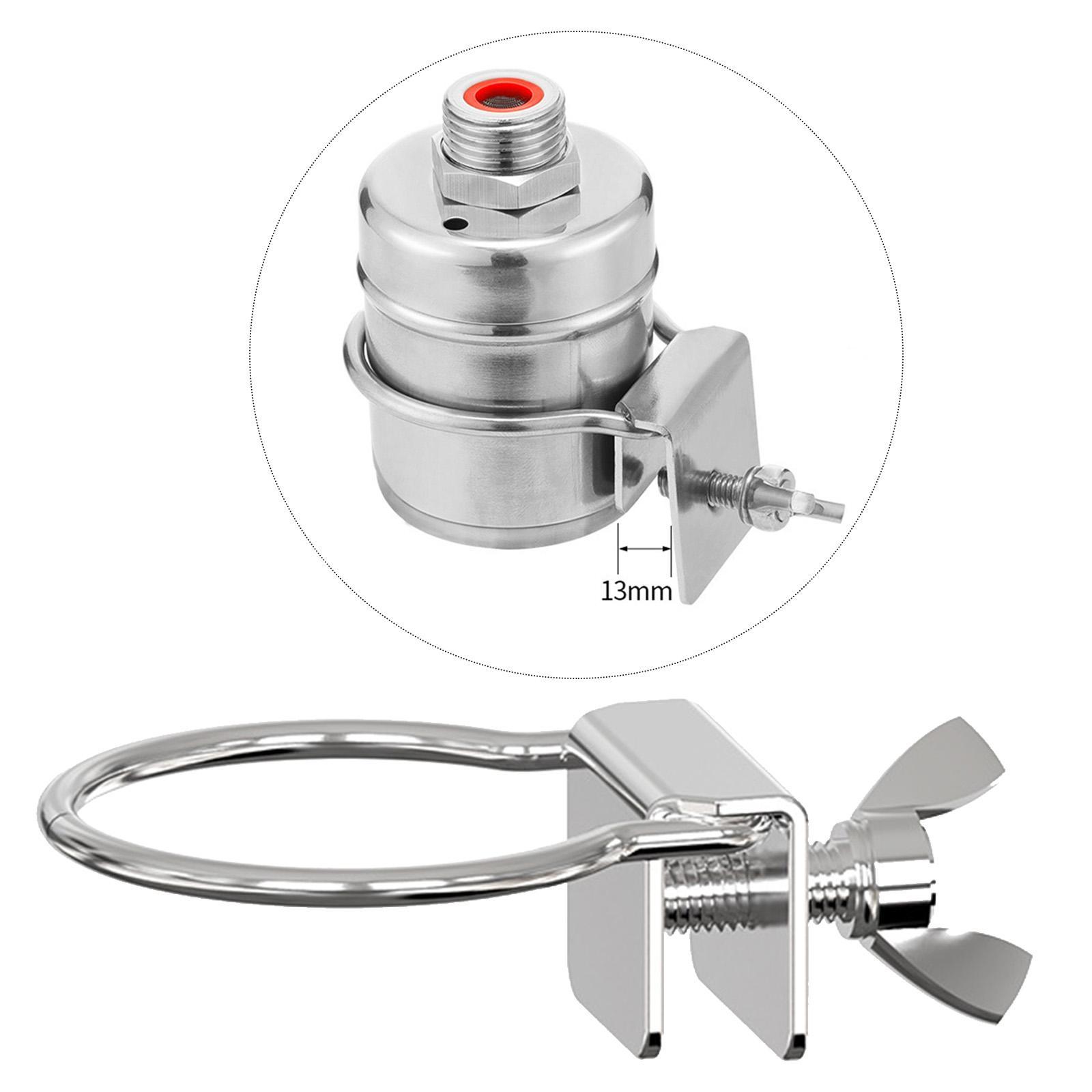 Stainless Steel Automatic Water Valve High Pressure Shut Off Controller Float Valve for Livestock Troughs Pond Tower 13mm
Stainless Steel Automatic Water Valve High Pressure Shut Off Controller Float Valve for Livestock Troughs Pond Tower 13mm