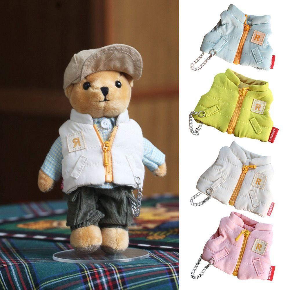 Cotton Vests Jacket Coat Handmade Headmaster Dog Clothes New Cartoon Doll Clothes for 12cm Doll білий
Cotton Vests Jacket Coat Handmade Headmaster Dog Clothes New Cartoon Doll Clothes for 12cm Doll білий