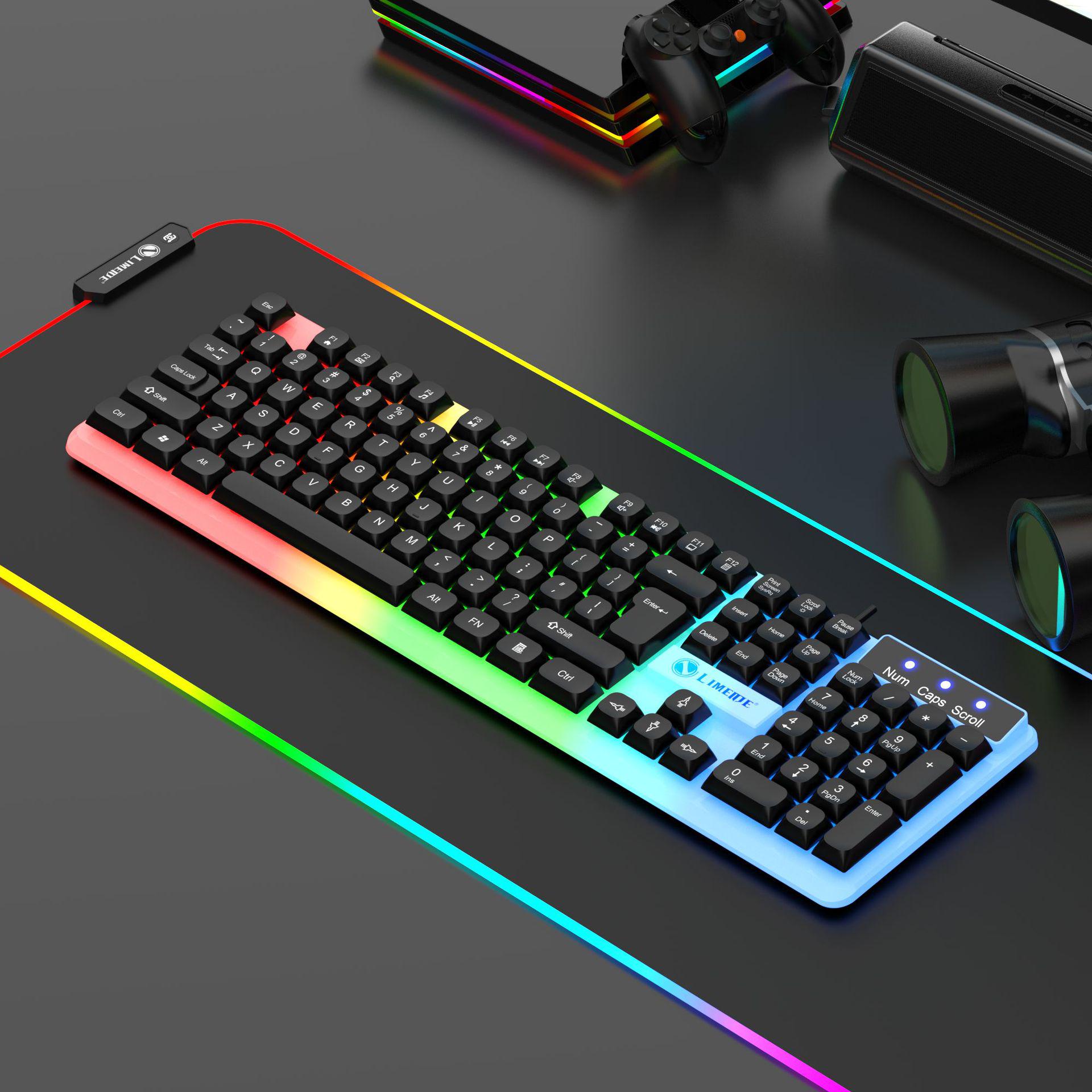 Lemei T25 Wired Gaming Keyboard & Mouse Set for Desktop and Laptop
Lemei T25 Wired Gaming Keyboard & Mouse Set for Desktop and Laptop