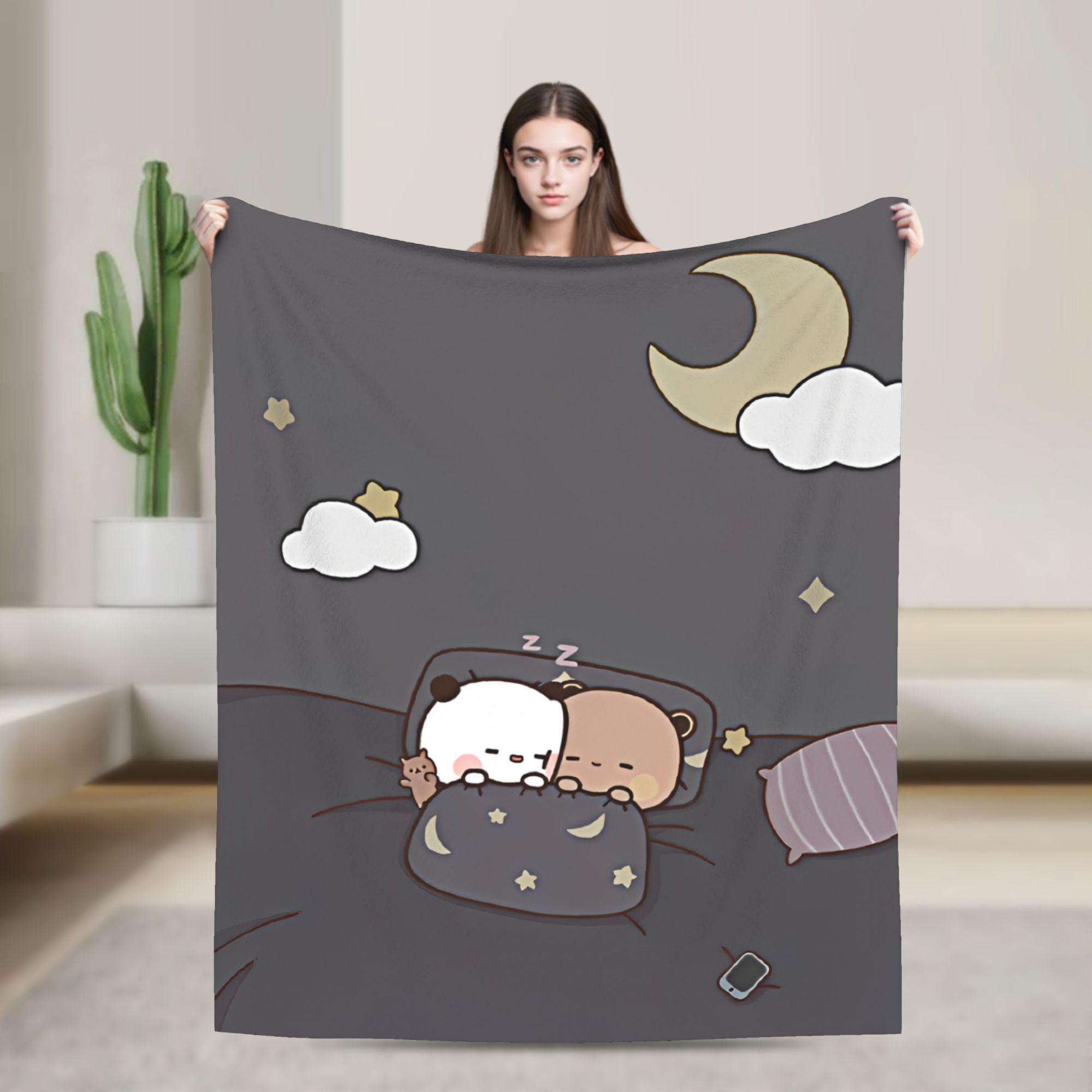 Bubu and Dudu Flannel Blanket Bear and Panda Funny Throw Blanket for Home 200x150cm Bedspreads 75x90cm
Bubu and Dudu Flannel Blanket Bear and Panda Funny Throw Blanket for Home 200x150cm Bedspreads 75x90cm