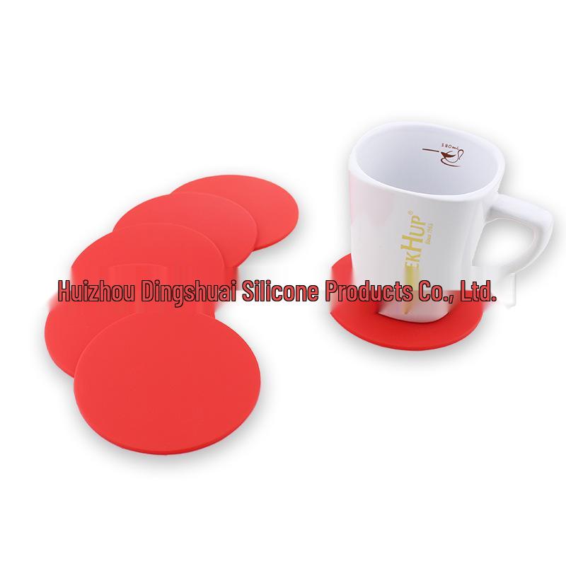 10cm Round Silicone Anti-Slip Coaster, Heat-Resistant and Customizable with Logo Print for Tea Cups.
10cm Round Silicone Anti-Slip Coaster, Heat-Resistant and Customizable with Logo Print for Tea Cups.
