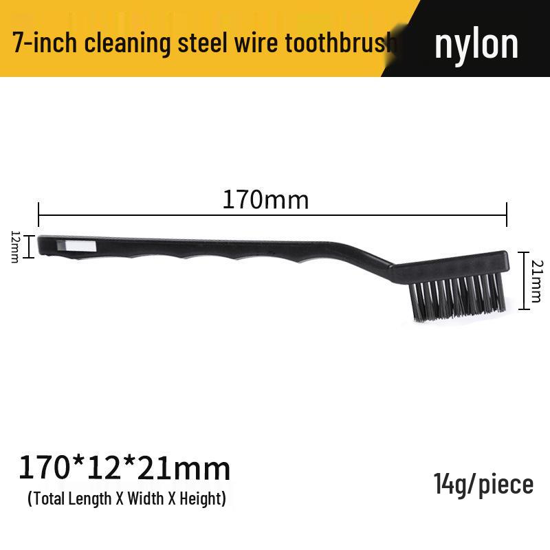 Steel Wire Brush for Industrial Rust Removal - Mini Copper & Stainless Steel Hard Bristle Cleaning Brush.
Steel Wire Brush for Industrial Rust Removal - Mini Copper & Stainless Steel Hard Bristle Cleaning Brush.
