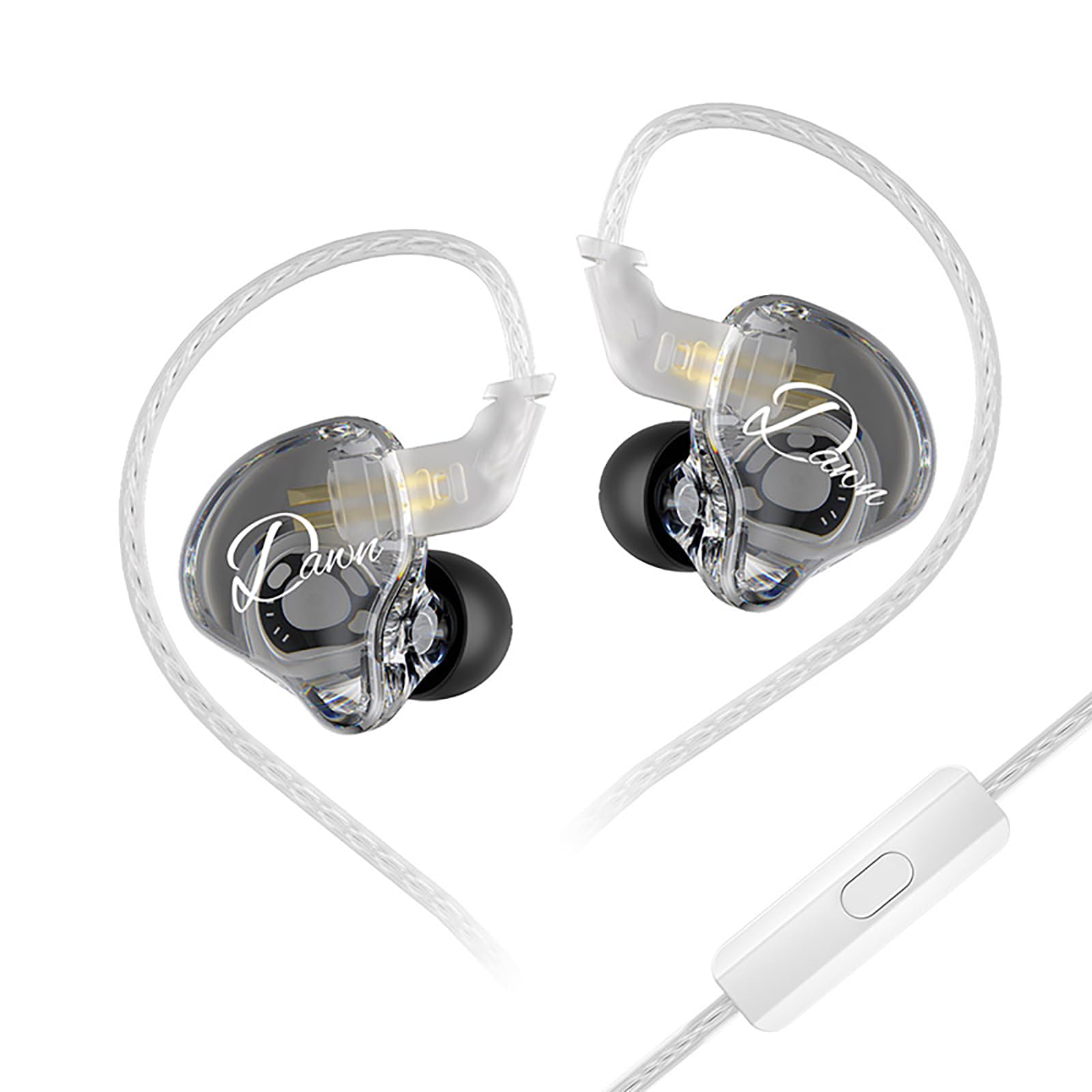 Linsoul KZ Dawn 10mm Dynamic Driver HiFi Wired Earphones with Flat Cable and The 10mm dynamic driver and enlarged voice coil drive the diaphragm more
Linsoul KZ Dawn 10mm Dynamic Driver HiFi Wired Earphones with Flat Cable and The 10mm dynamic driver and enlarged voice coil drive the diaphragm more