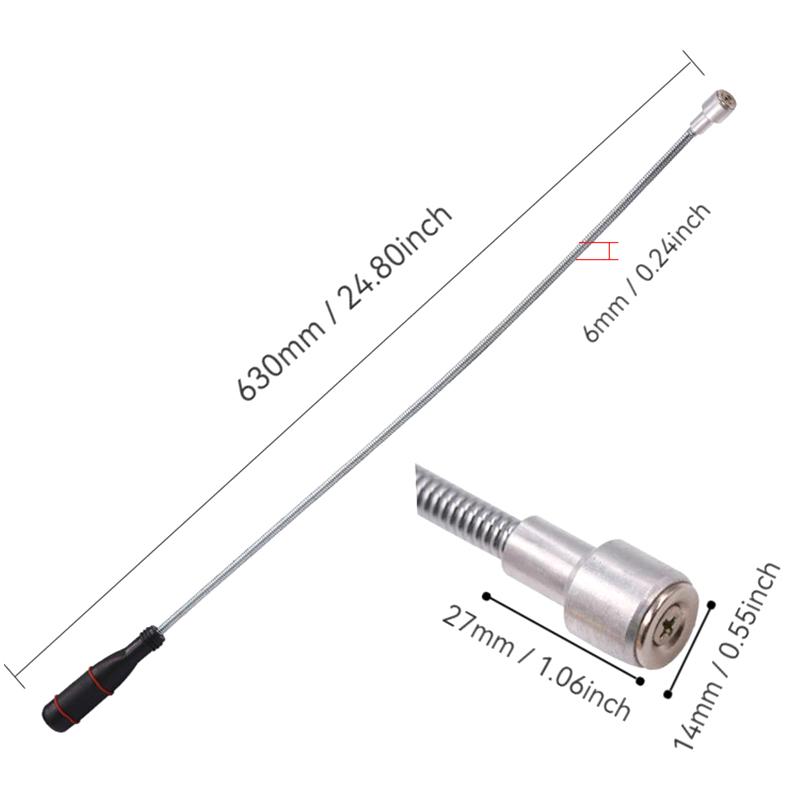 Складной мощный магнитный захват, автомобильный набор инструментов, портативный магнитный захват, инструменты для разборки автомобиля, инструменты для автомастерской 630mm
Складной мощный магнитный захват, автомобильный набор инструментов, портативный магнитный захват, инструменты для разборки автомобиля, инструменты для автомастерской 630mm