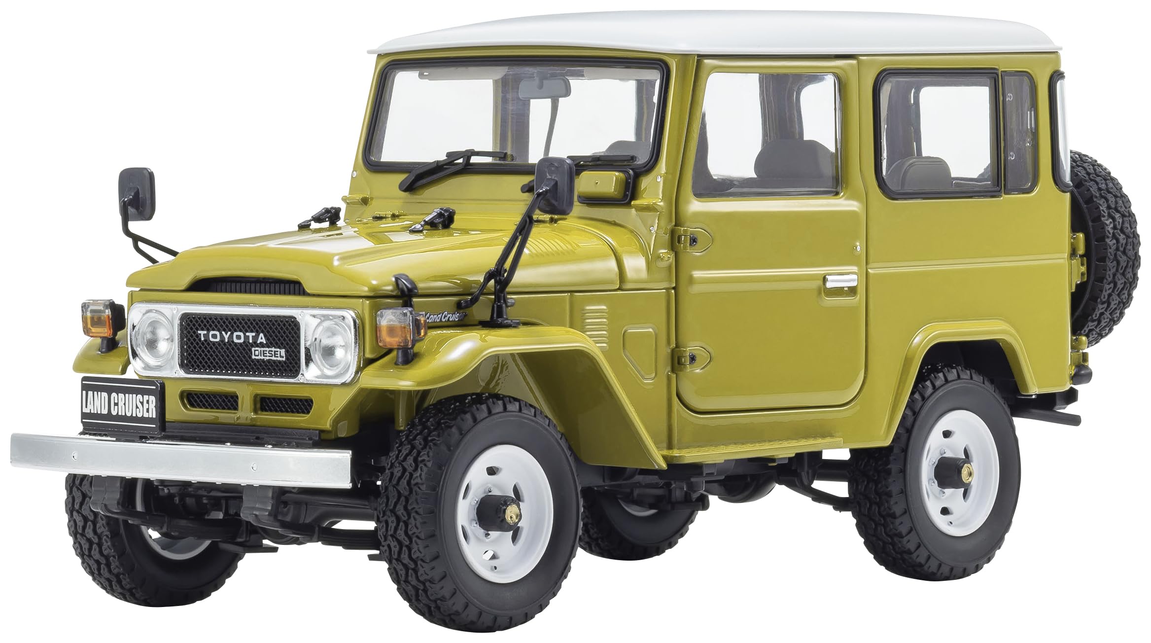 Kyosho Original Toyota Land Cruiser 40 Van Завершенный продукт KS08971Y 1/18 (желтый)
Kyosho Original Toyota Land Cruiser 40 Van Завершенный продукт KS08971Y 1/18 (желтый)