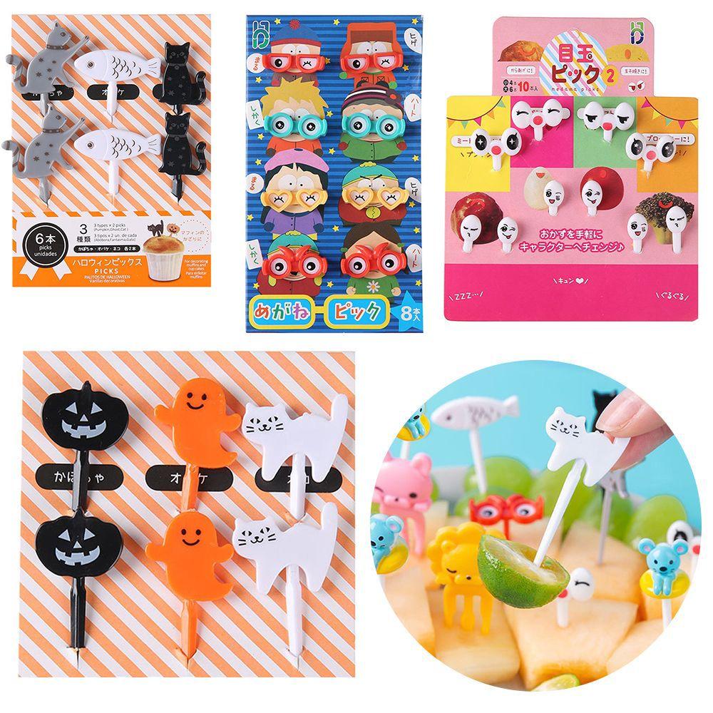 Household Cute Eyes Glasses Dessert Fork Toothpick Bento Decorating Snack Decoration Fruit Fork
Household Cute Eyes Glasses Dessert Fork Toothpick Bento Decorating Snack Decoration Fruit Fork