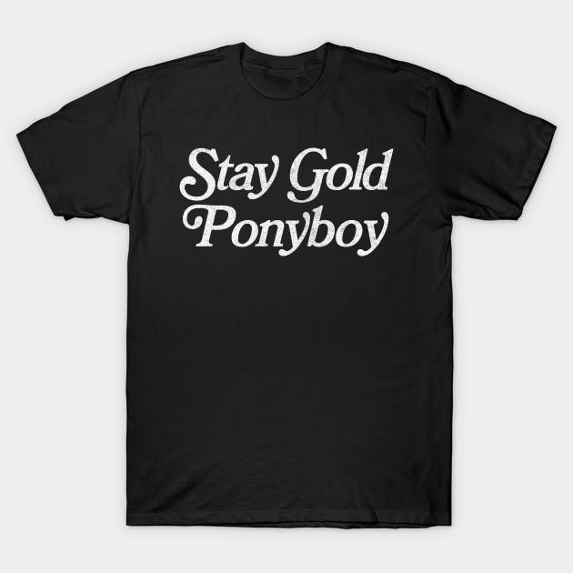 Men Black Print T-shirt Stay Gold Ponyboy No-Cut Transfer Paper Print Cotton Tshirt S чорний
Men Black Print T-shirt Stay Gold Ponyboy No-Cut Transfer Paper Print Cotton Tshirt S чорний