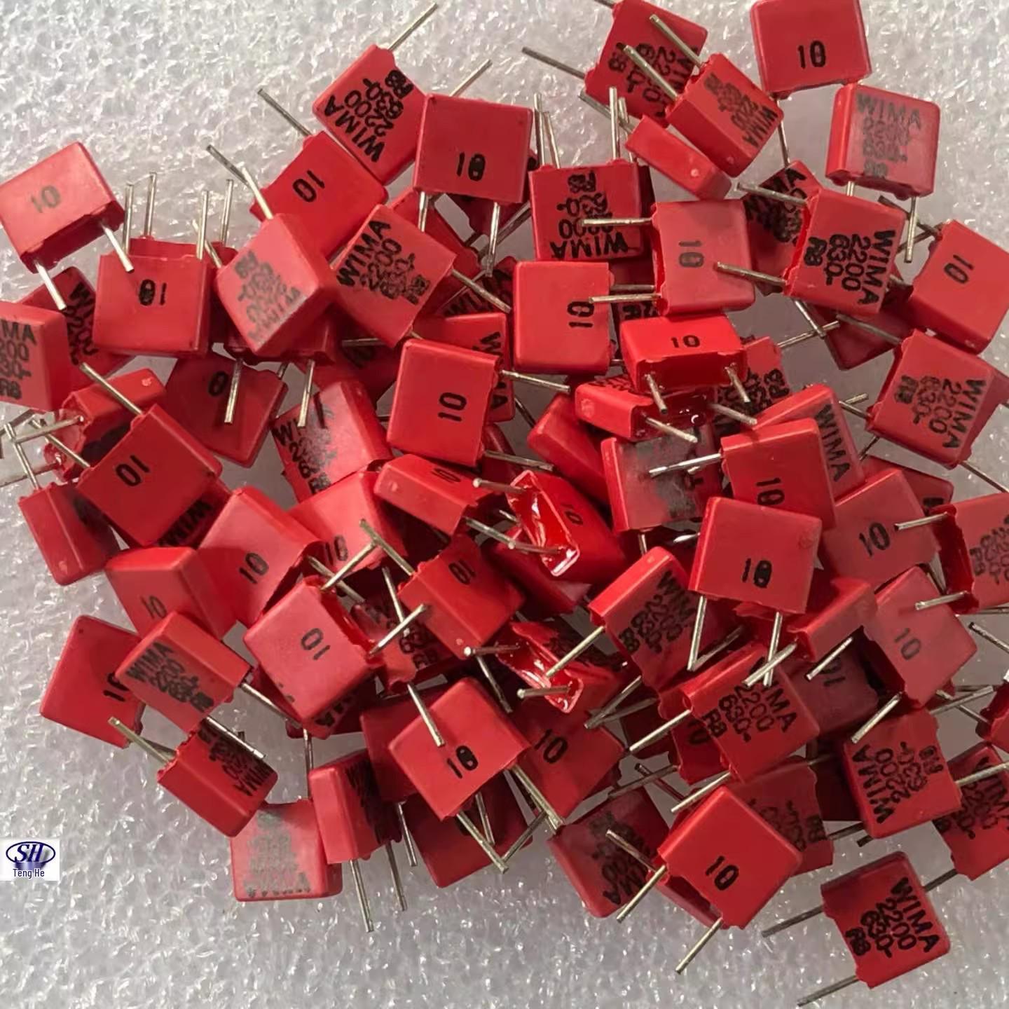 WIMA 2200pF 630V 2n2 Red Capacitor - German Original
WIMA 2200pF 630V 2n2 Red Capacitor - German Original