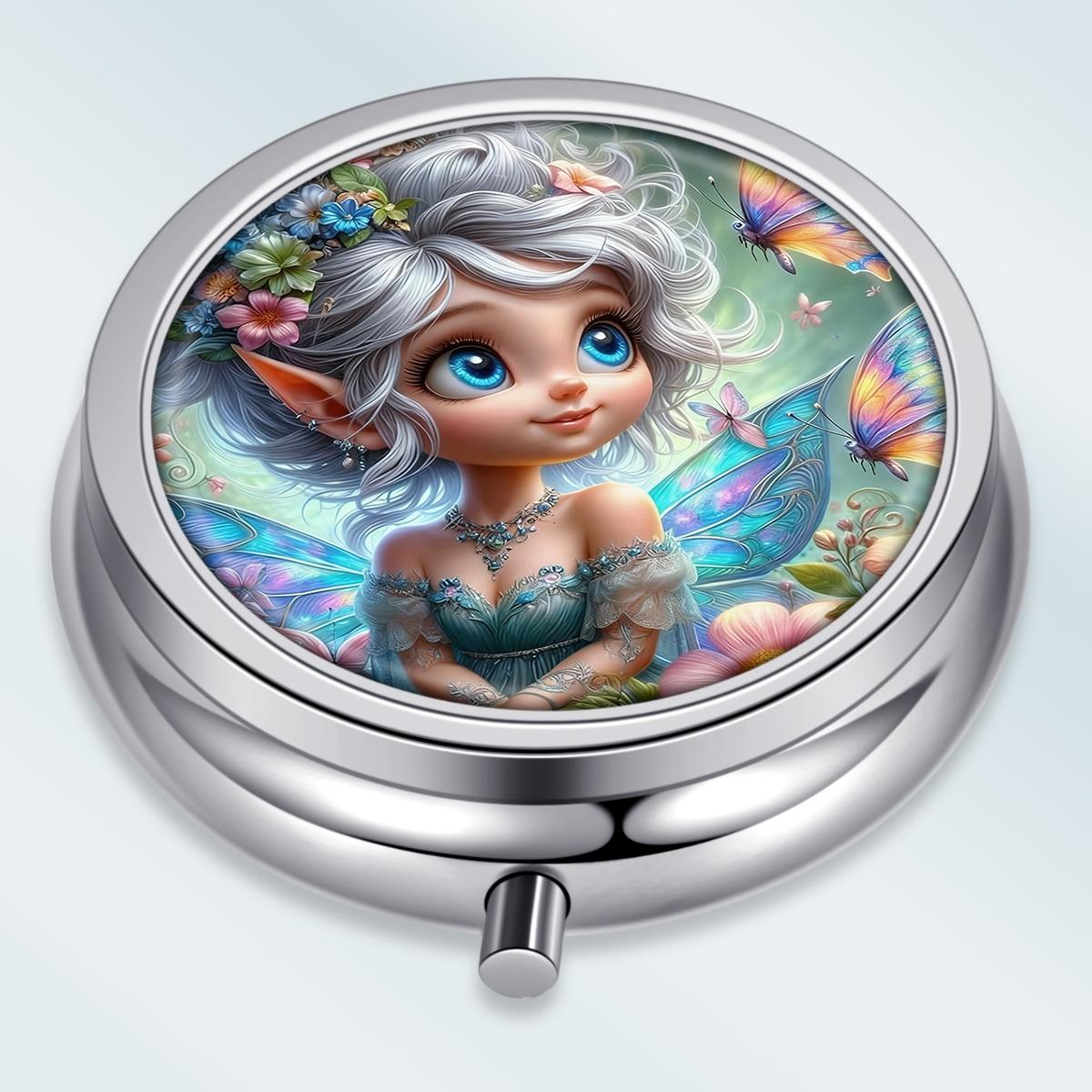 Portable Pill Box with 3 Compartments, Mini Metal Medicine Organizer Case, Cute Printed Pill Container for Vitamins, Pills, Jewelry, Travel, Daily Use різнокольоровий
Portable Pill Box with 3 Compartments, Mini Metal Medicine Organizer Case, Cute Printed Pill Container for Vitamins, Pills, Jewelry, Travel, Daily Use різнокольоровий