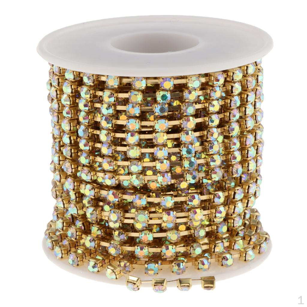 Rhinestone Cup Close Chain золотой
Rhinestone Cup Close Chain золотой