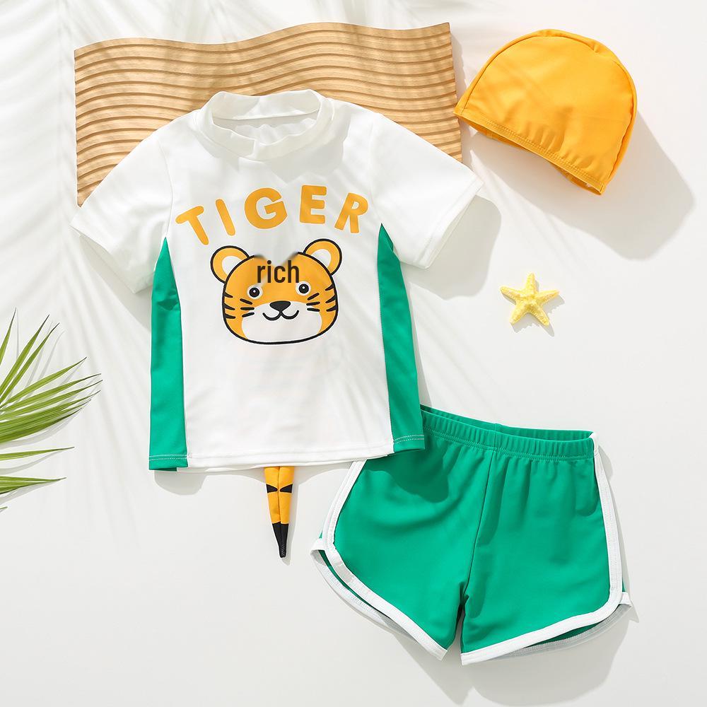 2026 Quick-Dry Cartoon Swimwear, Boys 2-Piece Set, Ages 0-3 Size 80
2026 Quick-Dry Cartoon Swimwear, Boys 2-Piece Set, Ages 0-3 Size 80