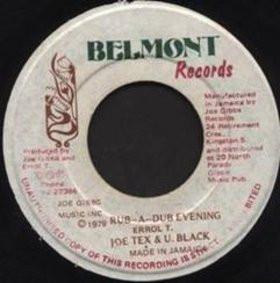 7inch Record JOE TEX U BLACK Rub A Dub Evening NONE Belmont Records 1979 Jamaica Reggae Ska Dub Used
7inch Record JOE TEX U BLACK Rub A Dub Evening NONE Belmont Records 1979 Jamaica Reggae Ska Dub Used