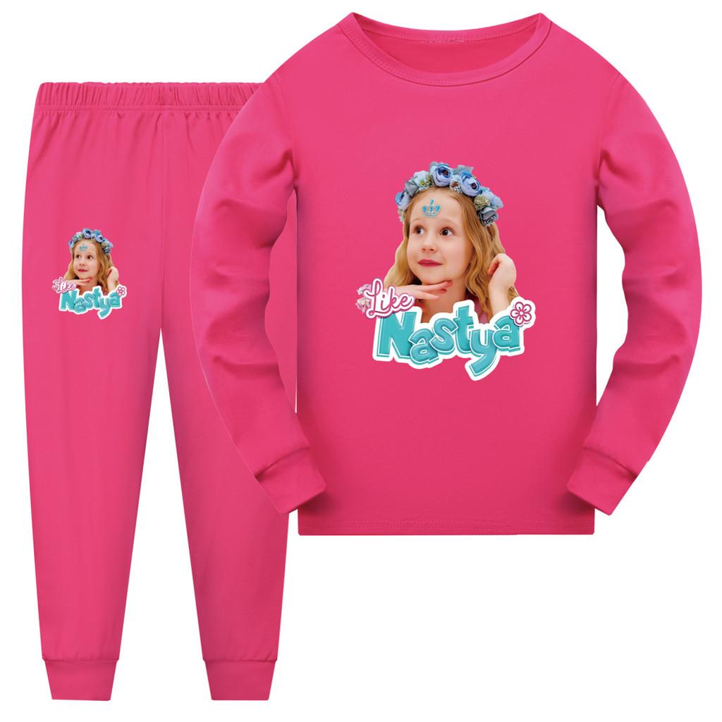 5530 Kids Boys Girls Nastya Print Long Sleeves T-shirt Pants Pajamas Sleepwear Sleeping Sets 120cm
5530 Kids Boys Girls Nastya Print Long Sleeves T-shirt Pants Pajamas Sleepwear Sleeping Sets 120cm