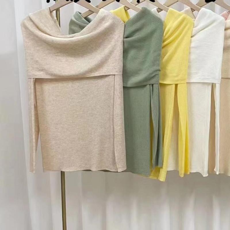 Весенние облегающие сексуальные трикотажные рубашки с разрезом по горловине для женщин, модные повседневные блузки с длинным рукавом и открытыми плечами, женские элегантные однотонные винтажные рубашки, топы 26150 One Size
Весенние облегающие сексуальные трикотажные рубашки с разрезом по горловине для женщин, модные повседневные блузки с длинным рукавом и открытыми плечами, женские элегантные однотонные винтажные рубашки, топы 26150 One Size