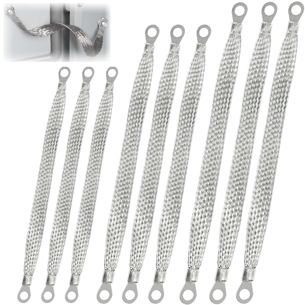 Заземление глушителя автомобиля, Набор из 9 штук, Заземляющая лента из луженой медной проволоки, Повышает эффективность выхлопа,
Заземление глушителя автомобиля, Набор из 9 штук, Заземляющая лента из луженой медной проволоки, Повышает эффективность выхлопа,