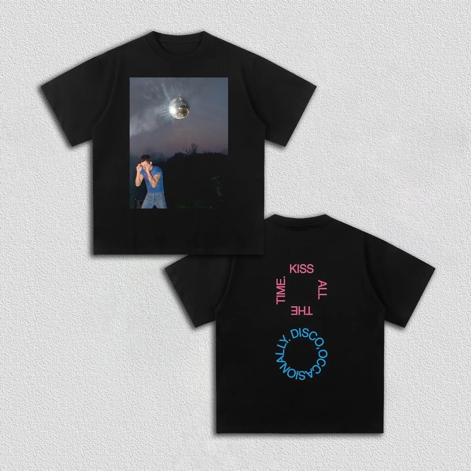 Harry Styles Kiss All The Time Disco Graphic T Shirt For Men Women Retro Pop Star Tour Merch Streetwear Cotton Oversized Tee 5XL різнокольоровий
Harry Styles Kiss All The Time Disco Graphic T Shirt For Men Women Retro Pop Star Tour Merch Streetwear Cotton Oversized Tee 5XL різнокольоровий
