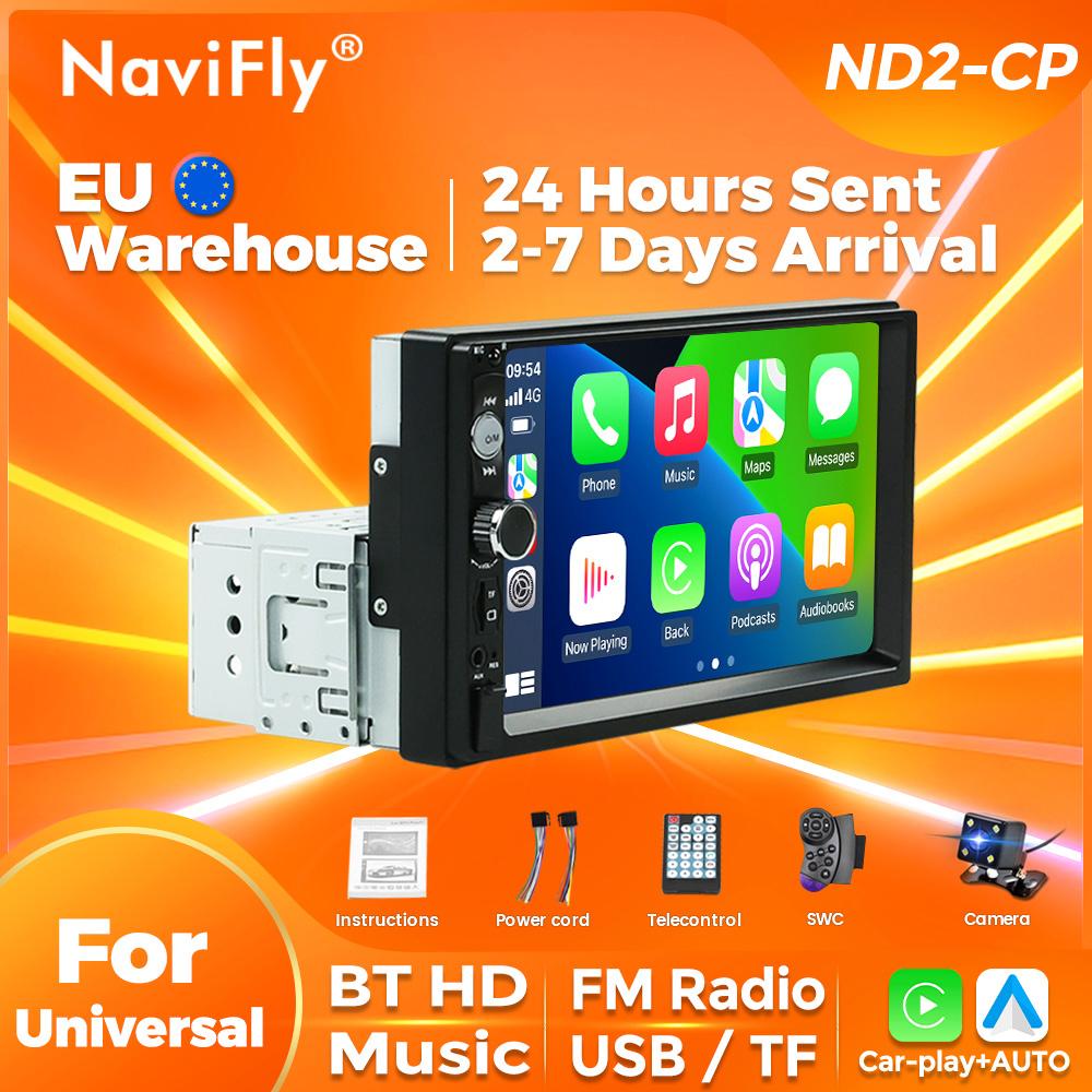 Navifly ND2 Universal 1Din Car Radio Stereo 7inch HD Touch Screen Multimedia Player BT Autoaudio FM Receiver Mirror Link Monitor
Navifly ND2 Universal 1Din Car Radio Stereo 7inch HD Touch Screen Multimedia Player BT Autoaudio FM Receiver Mirror Link Monitor