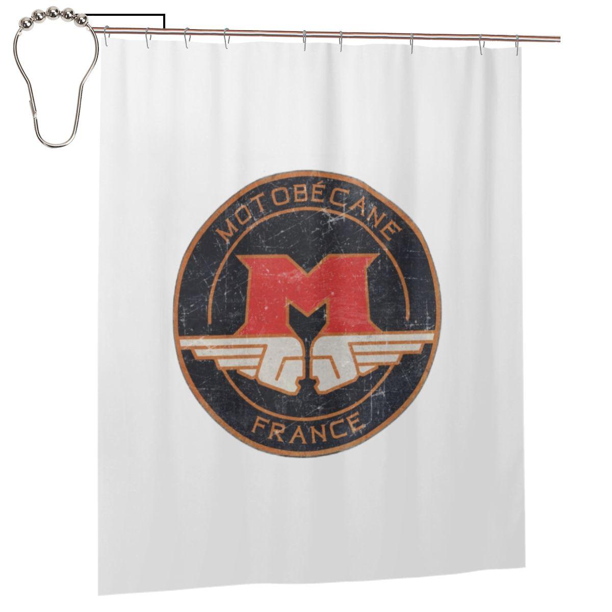 Motobecane Retro Badge Shower Curtain Bathroom Polyester Waterproof Bath Curtains With Hooks W60H190(CM)-1 Pcs
Motobecane Retro Badge Shower Curtain Bathroom Polyester Waterproof Bath Curtains With Hooks W60H190(CM)-1 Pcs