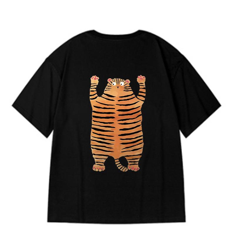 Мужская футболка с коротким рукавом и принтом тигра: Лето 2025, Большие размеры, Стиль Гонконга, Свободный крой 8XL
Мужская футболка с коротким рукавом и принтом тигра: Лето 2025, Большие размеры, Стиль Гонконга, Свободный крой 8XL