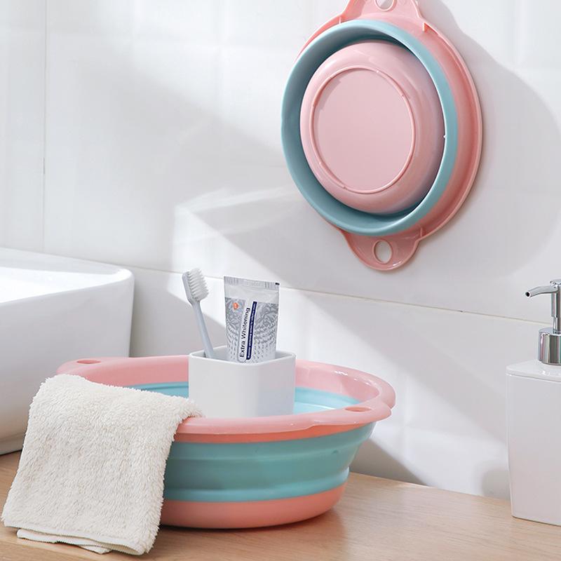 Thicken PP+TPR Collapsible Round Basin Space Saving Multipurpose Washbasin,Size S Pink
Thicken PP+TPR Collapsible Round Basin Space Saving Multipurpose Washbasin,Size S Pink