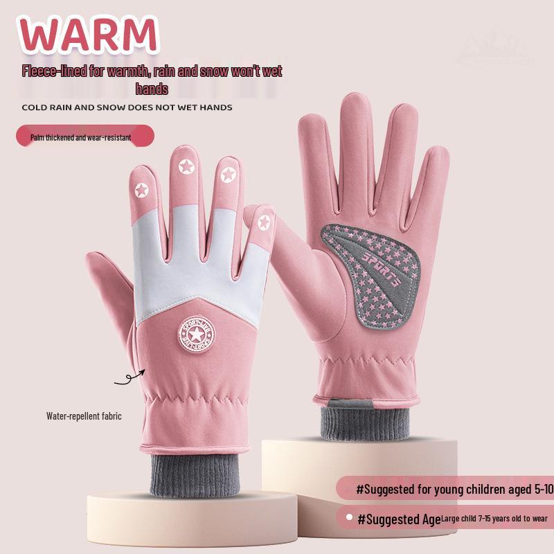 Детские зимние велосипедные перчатки - Ветрозащитные, Водонепроницаемые, Нескользящие для мальчиков и девочек M
Детские зимние велосипедные перчатки - Ветрозащитные, Водонепроницаемые, Нескользящие для мальчиков и девочек M