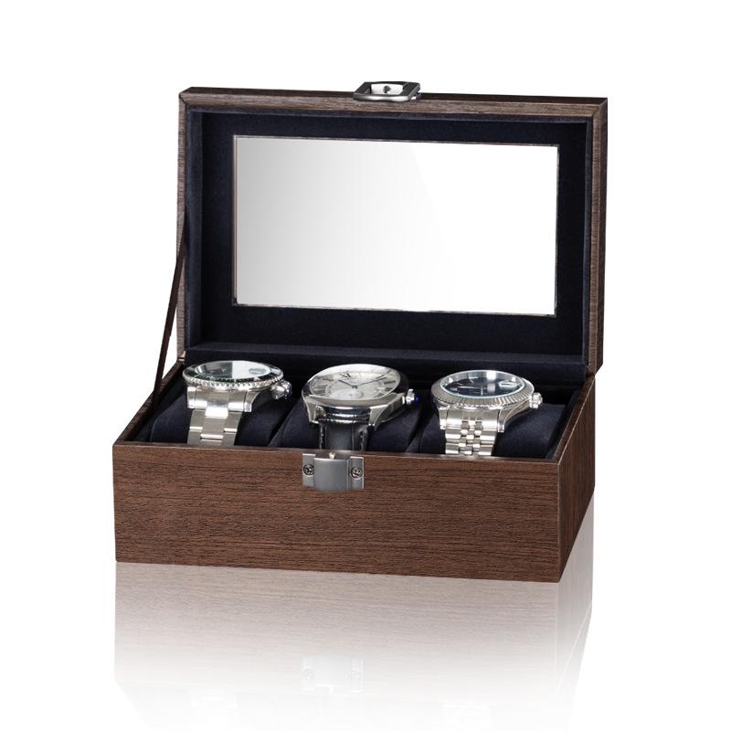 Многофункциональная коробка для хранения часов и очков с текстурой грецкого ореха
Многофункциональная коробка для хранения часов и очков с текстурой грецкого ореха