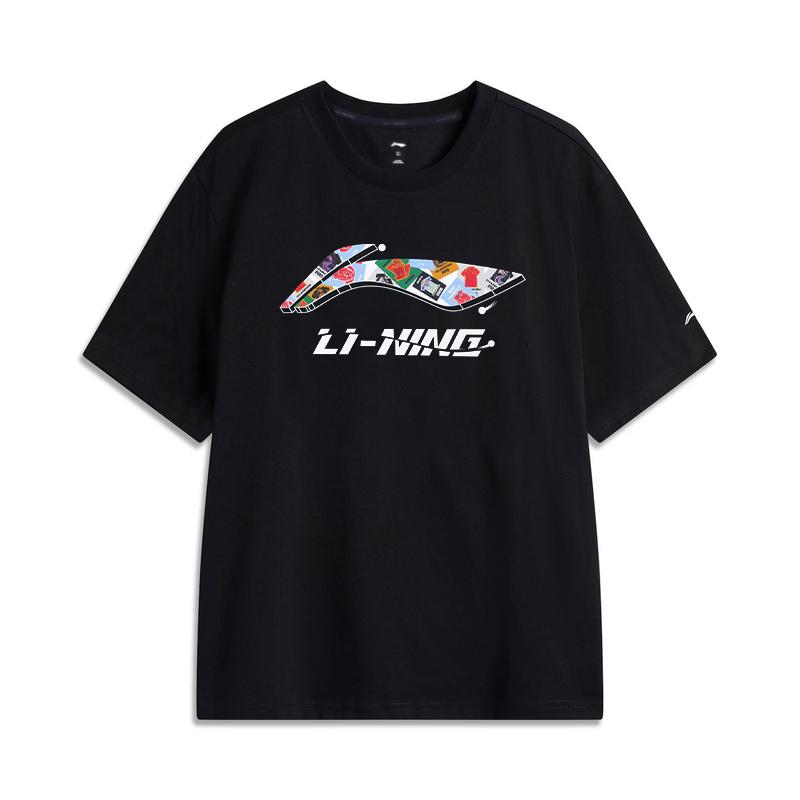 Li-Ning College Style Breathable Comfortable Versatile Round Neck Short Sleeve T-Shirt Men Tops Standard-Black ATSV701-1 S
Li-Ning College Style Breathable Comfortable Versatile Round Neck Short Sleeve T-Shirt Men Tops Standard-Black ATSV701-1 S