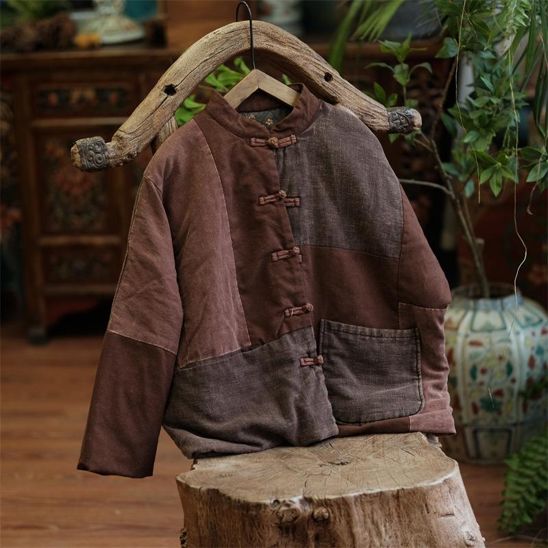 Johnature Женские винтажные лоскутные цветные пальто с длинным рукавом, зимние, на пуговицах, с карманами, в китайском стиле, теплые One Size кофейный
Johnature Женские винтажные лоскутные цветные пальто с длинным рукавом, зимние, на пуговицах, с карманами, в китайском стиле, теплые One Size кофейный