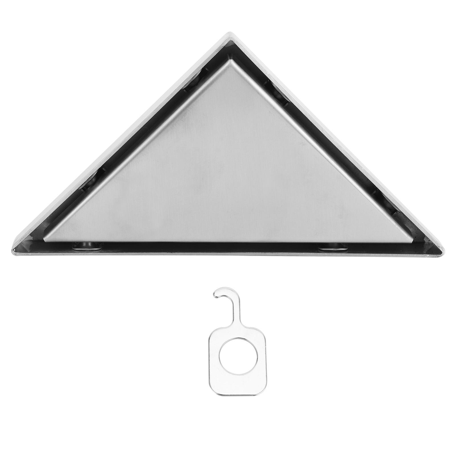 Floor Drain Set 304 Stainless Steel Triangular Corner Drain for Shower Room Bathroom
Floor Drain Set 304 Stainless Steel Triangular Corner Drain for Shower Room Bathroom