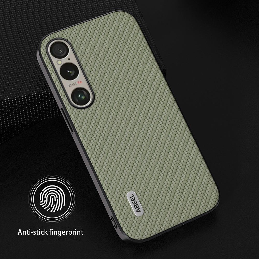 ABEEL For Sony Xperia 1 VI Carbon Fiber Texture Case Leather Coated PC+TPU Phone Cover Green
ABEEL For Sony Xperia 1 VI Carbon Fiber Texture Case Leather Coated PC+TPU Phone Cover Green