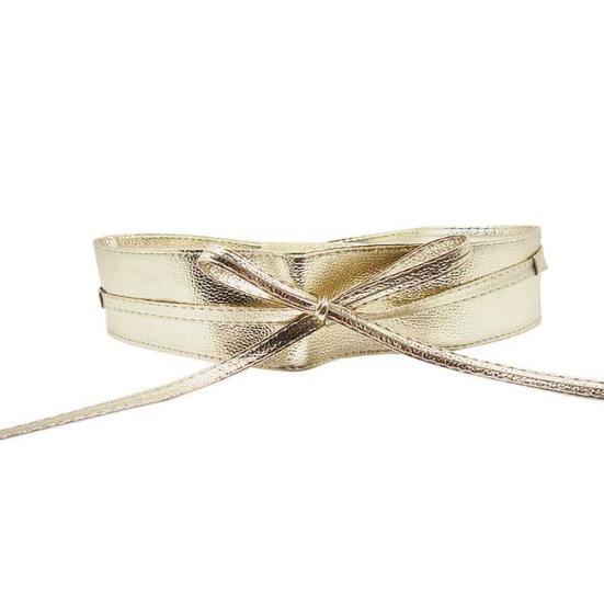 Широкий ремень из искусственной кожи золотой
Широкий ремень из искусственной кожи золотой