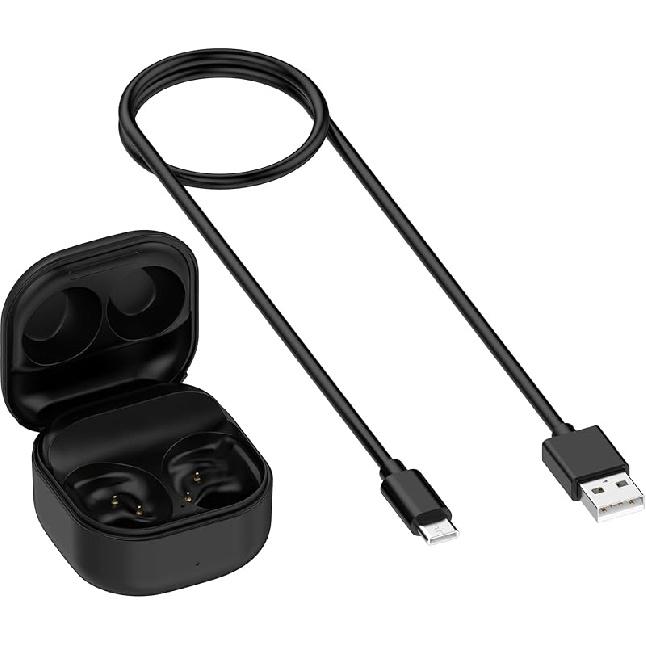 Зарядный кейс, совместимый с Samsung Galaxy Buds Fan Edition(FE) SM-R400, Зарядная станция-док-станция с кабелем USB Type-C для Samsung Galaxy Buds FE чёрный
Зарядный кейс, совместимый с Samsung Galaxy Buds Fan Edition(FE) SM-R400, Зарядная станция-док-станция с кабелем USB Type-C для Samsung Galaxy Buds FE чёрный